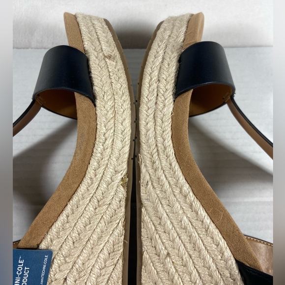 NEW Kenneth Cole Reaction Women's Card T-Strap Espadrille Wedge Sandal Sz 10M - Picture 10 of 11
